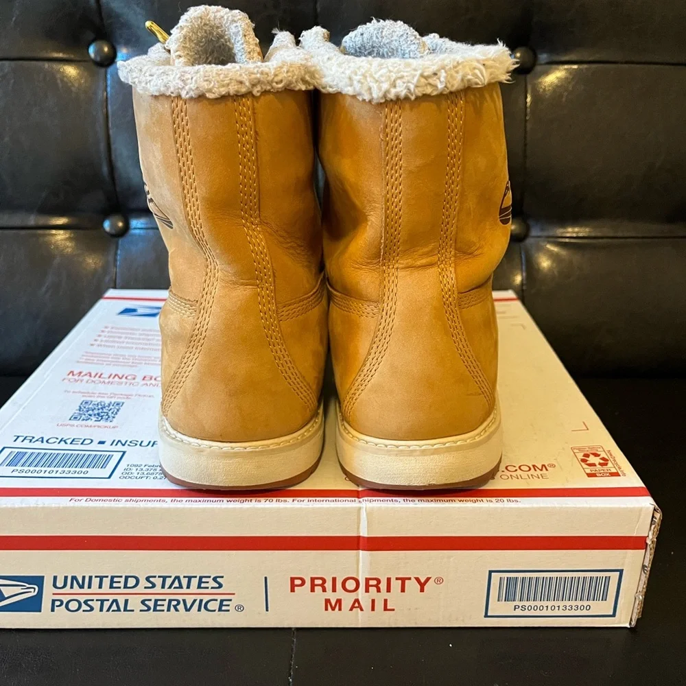 Timberland Richmond Ridge 6” Waterproof Boots Wheat Nubuck‎ Men’s Sz 10.5